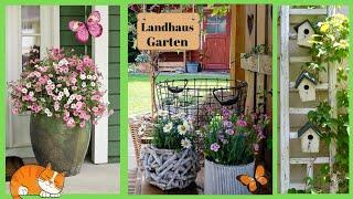 25 Wunderschöne Deko - Ideen zum Nachmachen im Landhaus Style für Haus und Garten