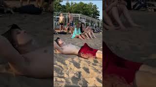 Big dick prank on  Beach ️. #shorts #trend