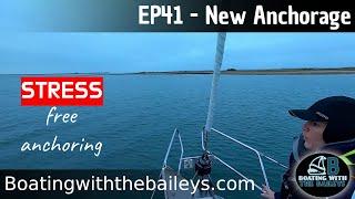 EP41 - New Anchorage - Tips for stress free anchoring and a good nights sleep