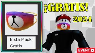  Ha Vuelto! CONSIGUE MASCARA OSO INSTAGRAM GRATIS en 2024! ROBLOX - (Solo 48 Horas)