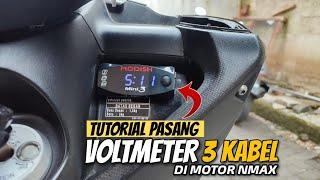 Cara Pasang VoltMeter 3in1 di Motor Nmax