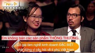 AI LÀ TRIỆU PHÚ Cô gái làm nghề kinh doanh ĐẶC BIỆT phải dừng chơi vì câu hỏi về tỉ phú