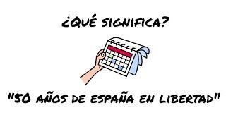 PSOE / ¿QUÉ SIGNIFICA  50 AÑOS DE ESPAÑA EN LIBERTAD? 