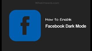 How to Enable Facebook Dark Mode on Desktop