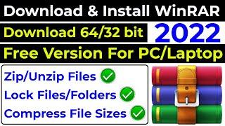 How To Use WinRAR on Windows 10 PC | Extract or Unzip RAR and ZIP files