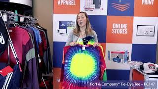 2021 Summer Trends - Tie Dye Spotlight with Rosie @ Sanmar