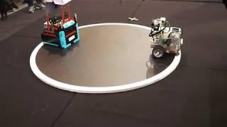 Robotex 2017. Lego sumo robots 15x15, 1 kg. Лего сумо роботы.