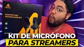 Micrófono USB ECONÓMICO para STREAMERS (Maono A04TC) - Duodedos