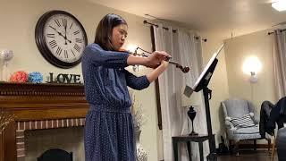 Yana Kim performs Mazurka by Mlynarski