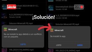 Como solucionar el error de compilación de Minecraft PE | No instala solución!