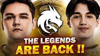 Yatoro + Collapse join Team Spirit again - the Legends are back !!