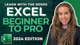 Microsoft Excel Beginner to Pro Tutorial  2024 Edition [Full Course] 