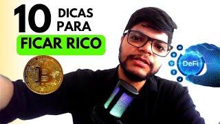 10 Dicas para Ficar Rico com Bitcoin, Defi, cripto e pools de liquidez na uniswap e outras DEX