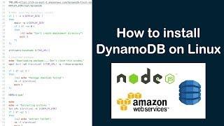 How to install DynamoDB on Linux