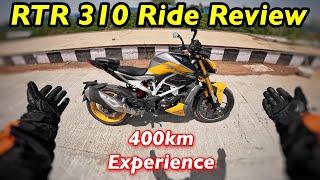 2024 TVS Apache RTR 310 Full Review l Pros and Cons  @Aayushssm