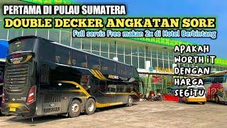 BEDA DARI YANG LAIN ‼️NYOBA  NAIK AEROBUS MEDAN - P.BARU FREE SERVIS MAKAN 2X DI HOTEL ⁉️