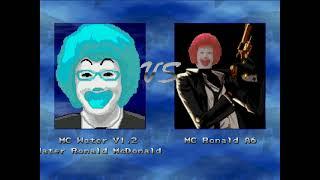 WINMUGEN "Battle 2(Simul)vs4 #60" Water (SOLO V1.2 & Ronald) vs Team Donald edits