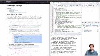 Data Science with R: Installation and setup - R packages (3/3)