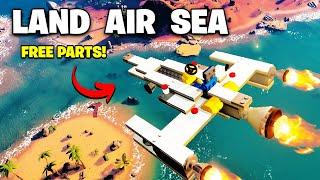 How to Build the ULTIMATE Plane In LEGO Fortnite!