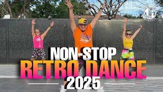 NON-STOP RETRO DANCE 2025 l Dj Jif x Dj YuanBryan Remix l Retro l Dance workout l Zumba