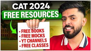 CAT exam FREE Resources  CAT Preparation 2024 | FREE Classes, Mocks, Books