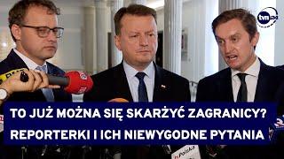 Konferencja posła Romanowskiego. Szło nieźle do pytań o "zagranicę" i konwencję praw człowieka@TVN24