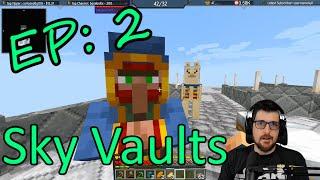 Expanding into the Void Sky Vaults Map Episode 2 Modded Minecraft