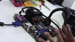 REPARACION MOTHERBOARD DE PC QUE NO ENCIENDE