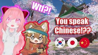 Polyglot SHOCKS people in VRChat by speaking their native language!