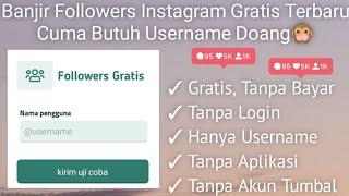 Followers Gratis Sepuasnya| Cara Menambah Followers Instagram Gratis Tanpa Akun Tumbal