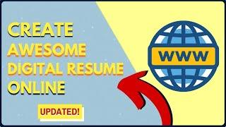 How to Create an Awesome Digital Resume Online