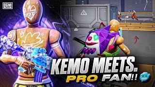 KEMO VS. Pro Fans - Showed Mercy!! [vs. Streamer] | BGMI 