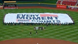 USO Presents its Guinness World Record-Setting Flag