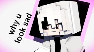 Why u look sad? || mine imator meme free template animation by - zulfikar zain