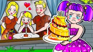 [paper dolls] Poor Rapunzel Become Rich But Unhappy Mother and Daughter | Rapunzel Family 놀이 종이