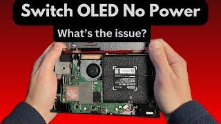 Nintendo Switch OLED No Power Repair