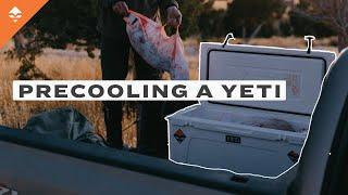 Cooler Tip For Hunting Out West | Pre-Cooling a YETI Cooler