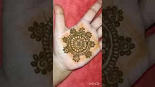 Beautiful Gol Tikki Mehendi Design #Shorts#youtubeshorts #viral#Ankita Drawing Academy