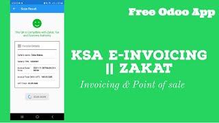 Enable Saudi Arabia ZATCA  E-Invoicing  In Odoo | Free ZATCA POS software | Zakat Billing Software