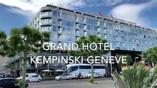 The Grand Hotel Kempinski Geneva (Junior Suite) - room tour and breakfast