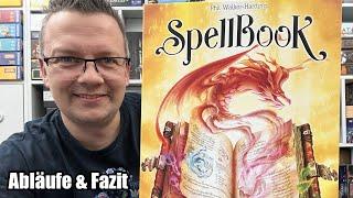 Spellbook (Space Cowboys / asmodee) - Magier und Zauberbücher ... dazu ein einfacher Mechanismus