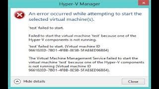 How to Fix Hypervisor Is Not Running Error in Windows 10