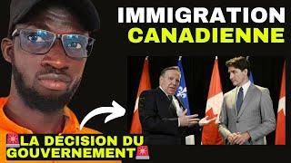 IMMIGRATION AU CANADA : Nouvelle décision prise par le gouvernement pour 2025-2027