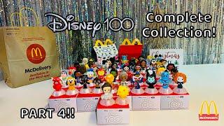 Part 4 Collection Complete! Disney 100 Anniversary Celebration Happy Meal Collection!🩶