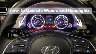 Hyundai Creta 2022 / 2021 | Creta Wiper and Light Controls 