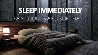 Enjoy soothing piano music and light rain sounds for a peaceful night's sleep  End of Day Symphony