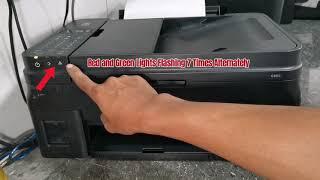 How to Manual Reset Canon G4010 Printer and fix the 5B00 Error.