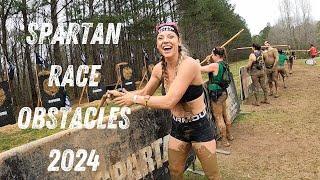 Spartan Race Sprint 5K - 2024  (All Obstacles With Instructions).