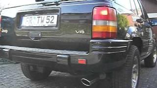 Grand Cherokee 5,2 V8 with Magnaflow Kat, Flowmaster Super 44 ***verkauft***