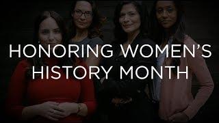 Honoring Women's History Month